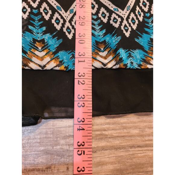 Sweet storm large juniors abstract pattern dress - Picture 8 of 8